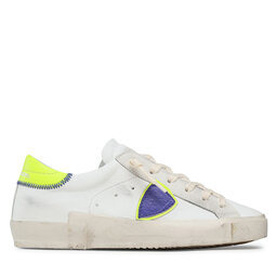 

Снікерcи Philippe Model Prsx PRLD WNN4 Doux Neon/Blanc Jaune, Білий