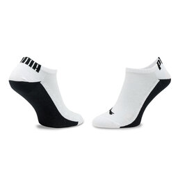 

Набір 2 пар низьких чоловічих шкарпеток Puma Men Back Logo Sneaker 2P 938011 White / Black 02, Білий