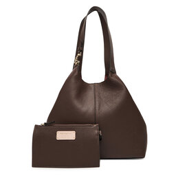Coccinelle Handtasche Coccinelle Hand Grained L E1 SHA 11 02 01 Braun