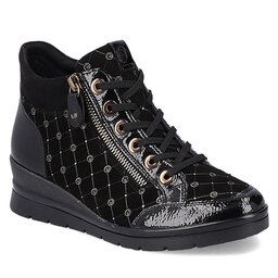 Remonte Stövletter Remonte R0773-04 Black  / Schwarz  / Antibrass  / Schwarz 04