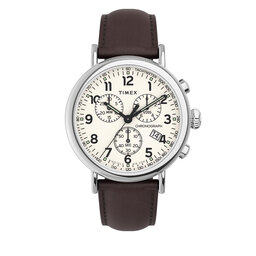 Timex Karóra Timex Standard Chronograph TW2V27600 Brown