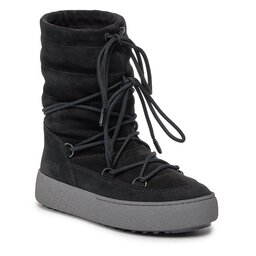 Moon Boot Μπότες Χιονιού Moon Boot Ltrack Suede 24501100003 Black 003