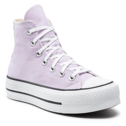 Converse Sneakers Converse Ctas Lift Hi A01178C Pale Amethyst/White/Black
