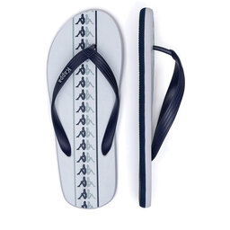 Kappa Žabky Kappa 371G1LW White - Blue Marine - Grey Lt Lead Barevná
