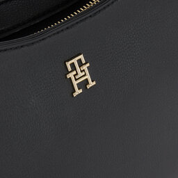 

Сумка Tommy Hilfiger Hilfiger Staple Shoulder Bag AW0AW15252 Black BDS, Чорний
