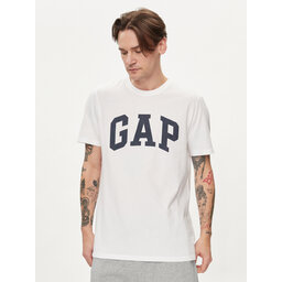 Gap Gap Marškinėliai 856659-03 Balta Regular Fit