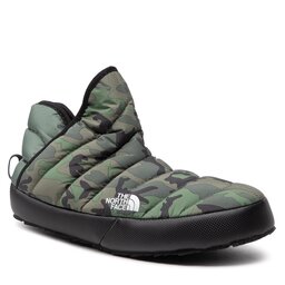 The North Face Tofflor The North Face Thermoball Traction Bootie NF0A3MKH28F1 Thyme Brushwood Camo Print/Tnf Black