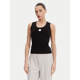 Fracomina Fracomina Marškinėliai FP25ST2001J40101 Juoda Slim Fit