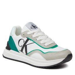 Calvin Klein Jeans Сникърси Calvin Klein Jeans V3X9-80893-1695 M Grey/White/Green B024
