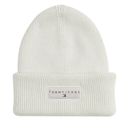 Tommy Jeans Σκούφος Tommy Jeans Tjw Linear Beanie AW0AW17913 Λευκό