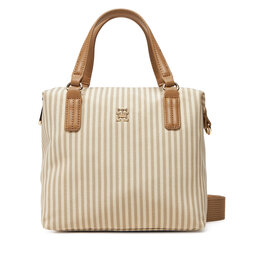 Tommy Hilfiger Soma Tommy Hilfiger Poppy Summer Small Tote AW0AW17202 Bēšs