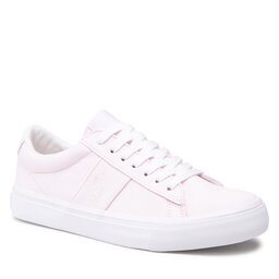Polo Ralph Lauren Superge Polo Ralph Lauren Sayer RF104059 Pale Pink Recycled Canvas w/ White PP