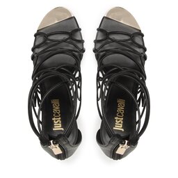

Босоніжки Just Cavalli 74RB3S22 ZP273 899, Чорний
