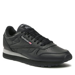Reebok Обувки Reebok Classic Leather GW3330 Cblack/Purgry4/Cblack