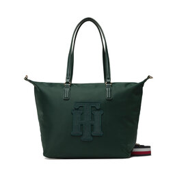 Tommy Hilfiger Τσάντα Tommy Hilfiger Poppt Tote Aplique AW0AW13168 MBP