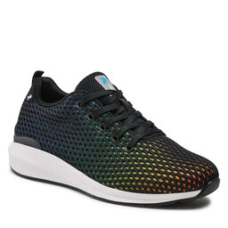 Rieker Sneakersy Rieker 40101-00 Schwarz Kombi