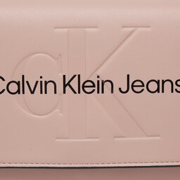 

Сумка Calvin Klein Jeans Sculpted Ew Flap Conv25 Mono K60K611866 Pale Conch TFT, Рожевий