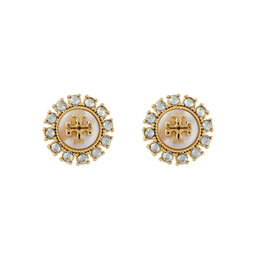Tory Burch Ohrringe Tory Burch Kira Crystal 87083 Goldfarben