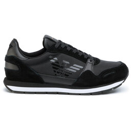 

Снікерcи Emporio Armani X4X215 XL198 A792 Black/Black/Black, Чорний