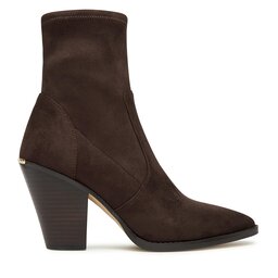 

Ботильйони MICHAEL Michael Kors Dover Heeled Bootie 40F3DOHE5S Chocolate, Коричневий