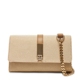 Tommy Hilfiger Borsetta Tommy Hilfiger Th Heritage Mini Crossver Canvas AW0AW17621 Beige