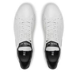 

Снікерcи Replay GMZ3P .000.C0014L White/Black 062, Білий