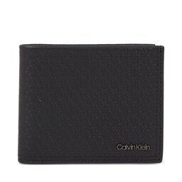 Calvin Klein Herrplånbok Calvin Klein Minimalism Bifold 6Cc W/Bill K50K510894 Black/Tonal Mono 01O