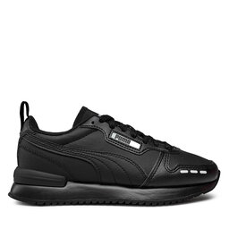 

Снікерcи Puma R78 Sl Jr 374428 01 Black/Black/Gray Violet, Чорний