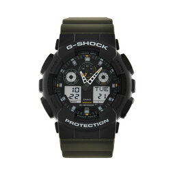 G-Shock Ceas G-Shock Two Tune Utility GA-100TU-1A3ER Kaki