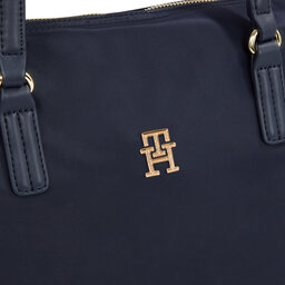 

Сумка Tommy Hilfiger Poppy Th Tote AW0AW15639 Space Blue DW6, Cиній