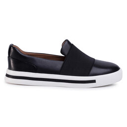 

Снікерcи Clarks Un Maui Step 261425124 Black Leather, Чорний
