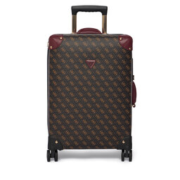 Guess Салонна валіза Guess Latona Travel TWLQ92 11983 Коричневий