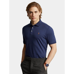 Polo Ralph Lauren Polo Ralph Lauren Поло 710704319033 Cиній Custom Slim Fit