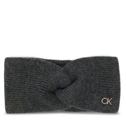 Calvin Klein Stirnband Calvin Klein Chunky K60K612872 Dunkelgrau