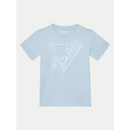 Guess Guess Camiseta L5GI09 K8HM4 Celeste Regular Fit