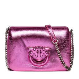 Pinko Handtasche Pinko Love Click Puff Baby AI 23-24 PLTT 101584 A0F8 Pink Pinko/Old Sliver N170