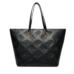 Tommy Hilfiger Rankinė Tommy Hilfiger Th Refined Tote Mono AW0AW15726 Black BDS