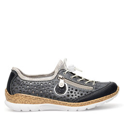Rieker Halbschuhe Rieker N42P6-14 Dunkelblau