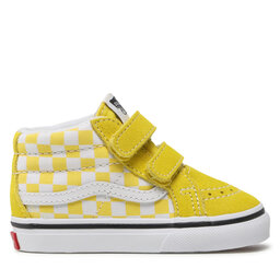 

Снікерcи Vans Sh8-Mid ReissuVN00018WABP1 (Checkerboard)Blzgylwtrwt, Жовтий