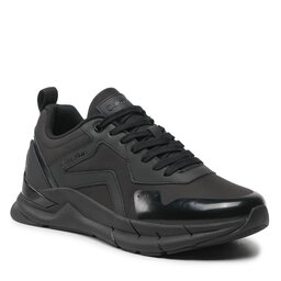Calvin Klein Sneakers Calvin Klein Low Top Lace Up Festive HM0HM01007 Triple Black 0GJ