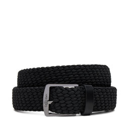 Calvin Klein Pánsky opasok Calvin Klein Ck Casual Elastic Braided 35Mm K50K512839 Čierna
