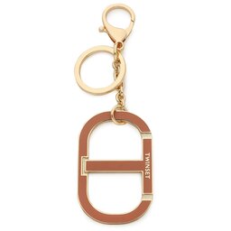 

Брелок TWINSET 231TQ7414 Pink Mousse 03895, Золотий