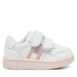 Tommy Hilfiger Αθλητικά Tommy Hilfiger Flag Low Cut Velcro Sneaker T1A9-33730-1439 M Λευκό