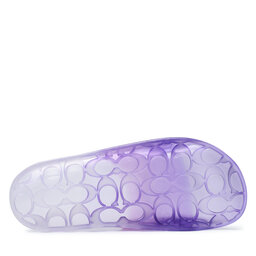 

Шльопанці Coach Ulyssa Rubber Slide C3068 Violet, Фіолетовий