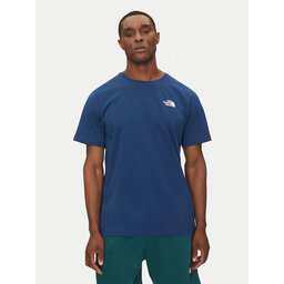 The North Face The North Face T-Shirt Redbox NF0A87NP Μπλε Regular Fit