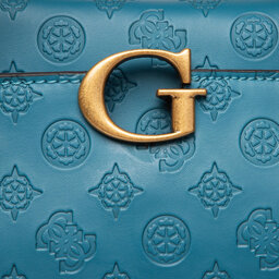 

Сумка Guess G Vibe (DB) HWDB86 58230 TEAL LOGO, Голубий