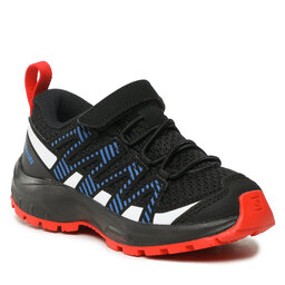 Salomon Čevlji Salomon Xa Pro V8 K 471415 04 W0 Black/Lapis Blue/Fiery Red