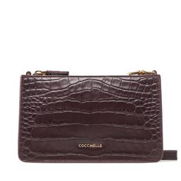 Coccinelle Дамска чанта Coccinelle NTI Arya Croco Soft E5 NTI 55 01 01 Cola W66