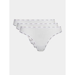 Guess Guess Набір з 3 пар бразилійських трусів Basic O4GG14 K6YW1 Білий
