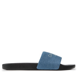 

Шльопанці Calvin Klein Jeans Slide Stucked Denim YM0YM00363 Denim Blue 0GJ, Cиній